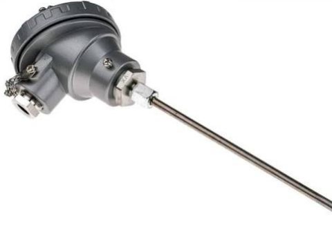 K type thermocouple with head