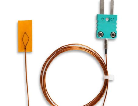 Surface thermocouple with connector